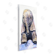 George Dyachenko | Baby Elephant Small Trunk Adorable Safari Animal