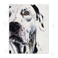 George Dyachenko | Dalmatian Pet Dog Portrait Bold Spotted Dog