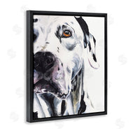 George Dyachenko | Dalmatian Pet Dog Portrait Bold Spotted Dog