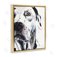 George Dyachenko | Dalmatian Pet Dog Portrait Bold Spotted Dog