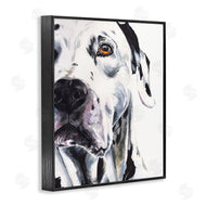 George Dyachenko | Dalmatian Pet Dog Portrait Bold Spotted Dog