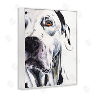 George Dyachenko | Dalmatian Pet Dog Portrait Bold Spotted Dog