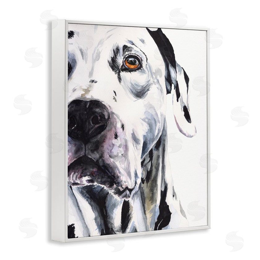 George Dyachenko | Dalmatian Pet Dog Portrait Bold Spotted Dog