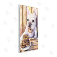 George Dyachenko | French Bulldog with Donuts Dessert Pet Dog