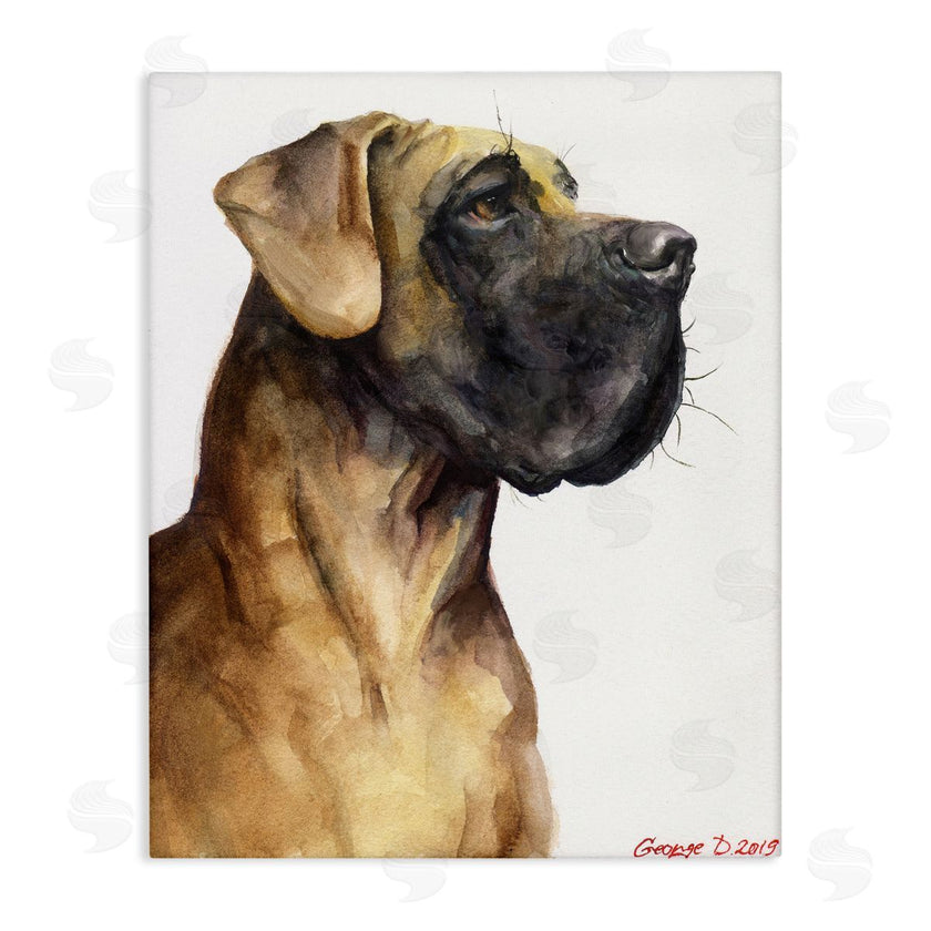 George Dyachenko | Great Dane Pet Dog Portrait Strong Pose
