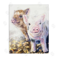 George Dyachenko | Baby Piglets Smiling Adorable Farm Animals