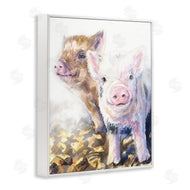 George Dyachenko | Baby Piglets Smiling Adorable Farm Animals