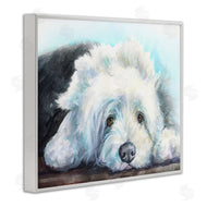 George Dyachenko | Fluffy Old English Sheepdog Puppy Resting