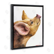 George Dyachenko | Oxford Sandy Piglet Adorable Farm Animal Gaze