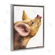 George Dyachenko | Oxford Sandy Piglet Adorable Farm Animal Gaze