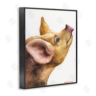 George Dyachenko | Oxford Sandy Piglet Adorable Farm Animal Gaze