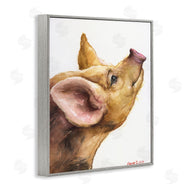 George Dyachenko | Oxford Sandy Piglet Adorable Farm Animal Gaze