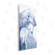 George Dyachenko | Polar Bear Family Arctic Hug Portrait