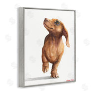 George Dyachenko | Little Dachshund Dog Strutt Adorable Pet Portrait