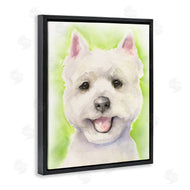 George Dyachenko | Happy Smiling Westie Pet Dog In Grass