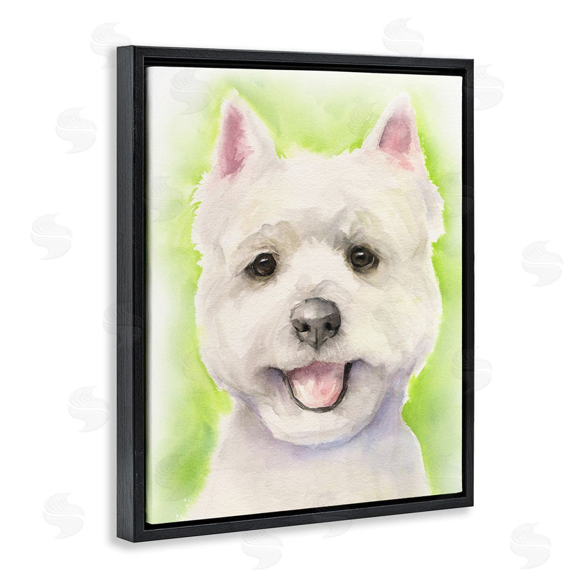 George Dyachenko | Happy Smiling Westie Pet Dog In Grass