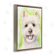 George Dyachenko | Happy Smiling Westie Pet Dog In Grass