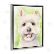 George Dyachenko | Happy Smiling Westie Pet Dog In Grass