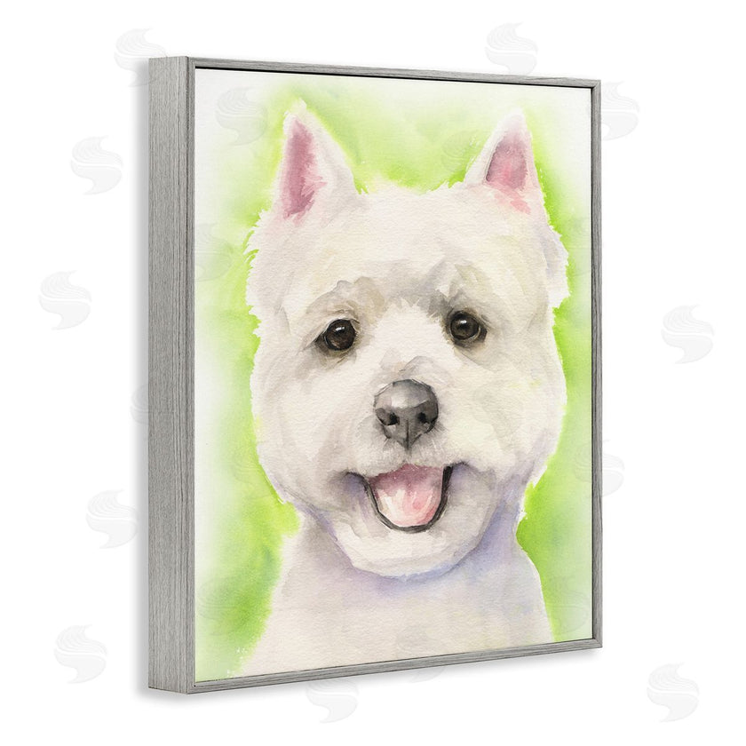 George Dyachenko | Happy Smiling Westie Pet Dog In Grass