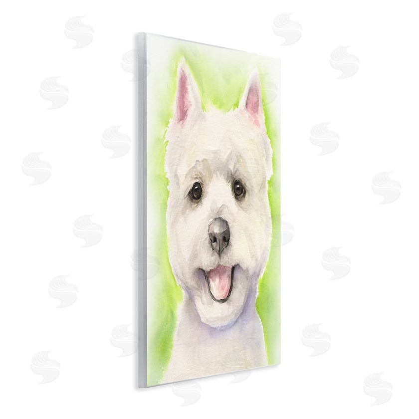 George Dyachenko | Happy Smiling Westie Pet Dog In Grass
