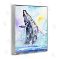 George Dyachenko | Humpback Whale Ocean Jump Blue Water