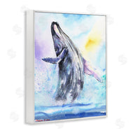 George Dyachenko | Humpback Whale Ocean Jump Blue Water