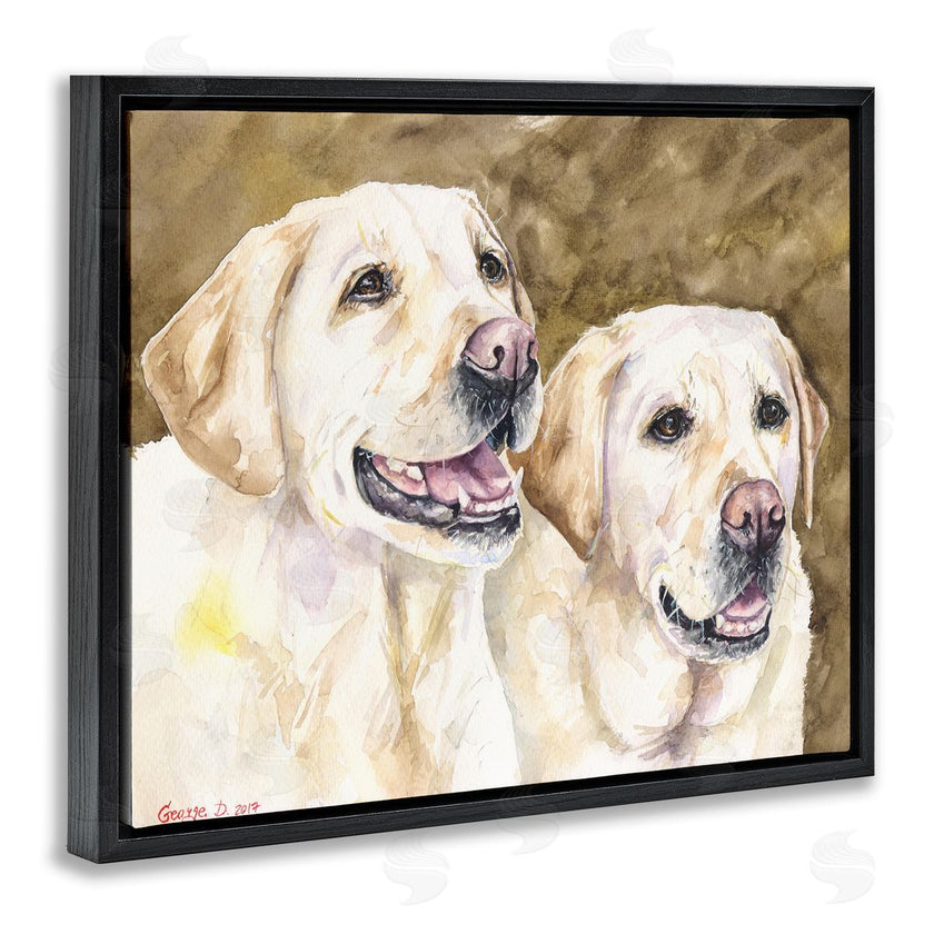 George Dyachenko | Yellow Labrador Friends Pet Dogs Resting