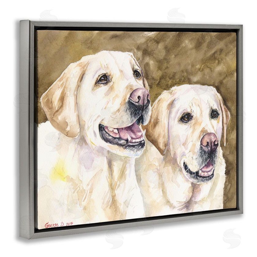 George Dyachenko | Yellow Labrador Friends Pet Dogs Resting