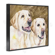 George Dyachenko | Yellow Labrador Friends Pet Dogs Resting