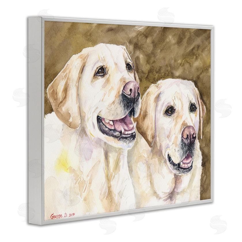 George Dyachenko | Yellow Labrador Friends Pet Dogs Resting