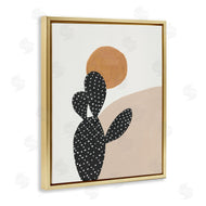 Patricia Pinto | Prickly Pear Terracotta Abstract Landscape Desert Sun