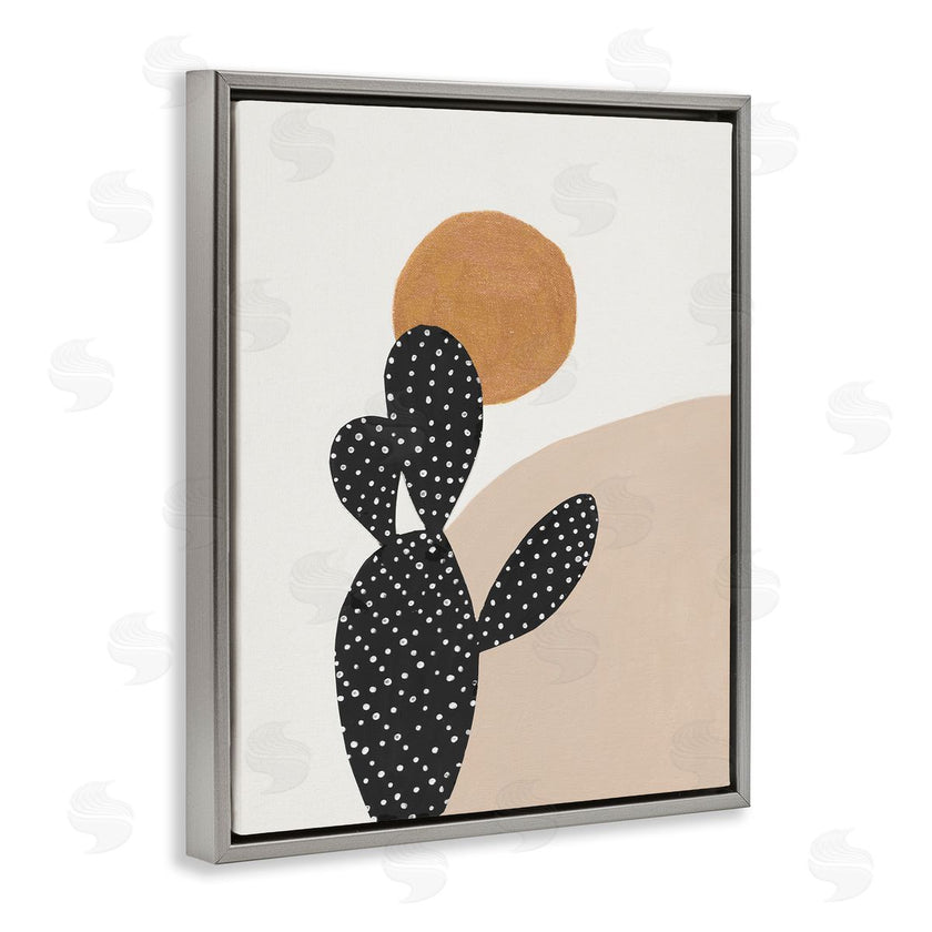 Patricia Pinto | Prickly Pear Terracotta Abstract Landscape Desert Sun