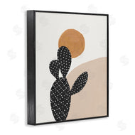 Patricia Pinto | Prickly Pear Terracotta Abstract Landscape Desert Sun