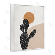Patricia Pinto | Prickly Pear Terracotta Abstract Landscape Desert Sun