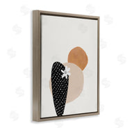 Patricia Pinto | Floral Prickly Pear Cactus Terracotta Abstract