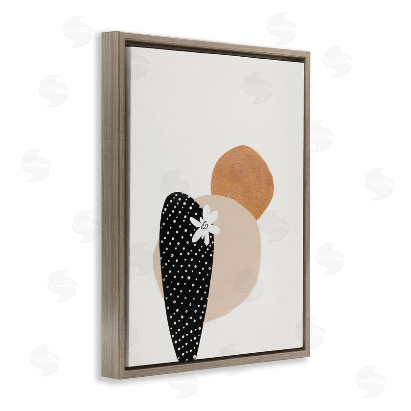Patricia Pinto | Floral Prickly Pear Cactus Terracotta Abstract