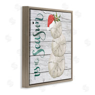 Jennifer Paxton Parker | Tis the Sea Sun Phrase Christmas Sand Dollars