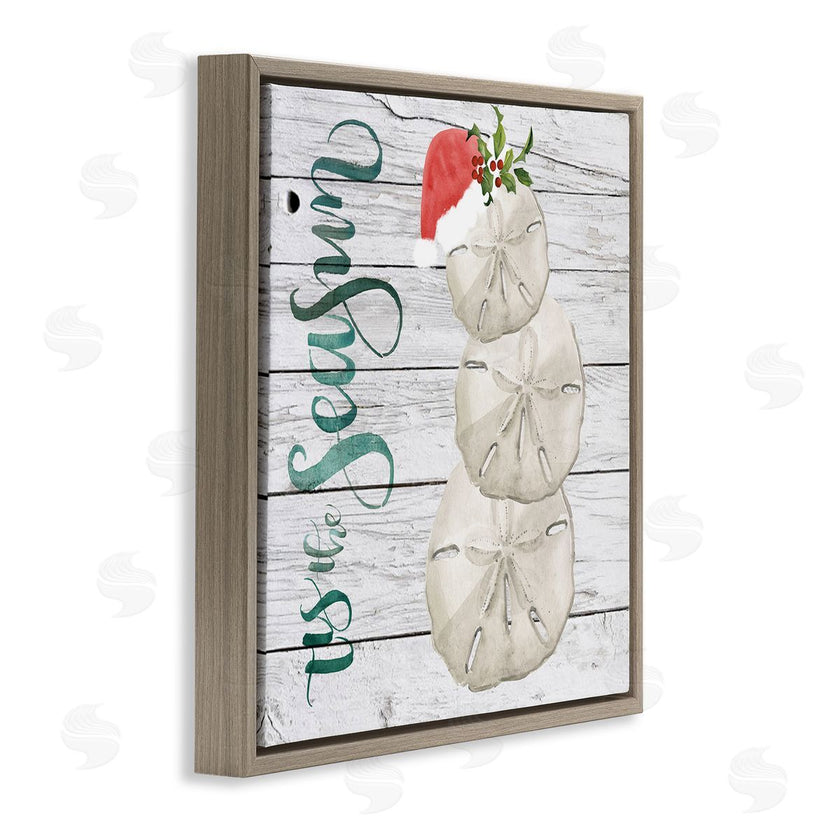 Jennifer Paxton Parker | Tis the Sea Sun Phrase Christmas Sand Dollars