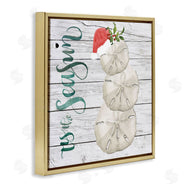 Jennifer Paxton Parker | Tis the Sea Sun Phrase Christmas Sand Dollars