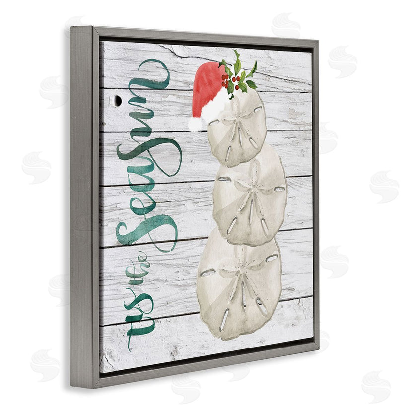 Jennifer Paxton Parker | Tis the Sea Sun Phrase Christmas Sand Dollars