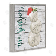 Jennifer Paxton Parker | Tis the Sea Sun Phrase Christmas Sand Dollars