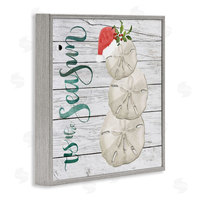 Jennifer Paxton Parker | Tis the Sea Sun Phrase Christmas Sand Dollars