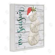 Jennifer Paxton Parker | Tis the Sea Sun Phrase Christmas Sand Dollars