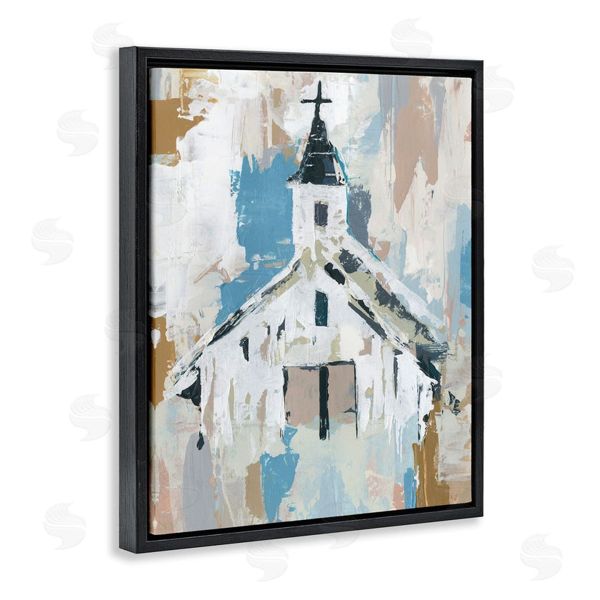 Annie Warren | Distressed Country Church Abstract