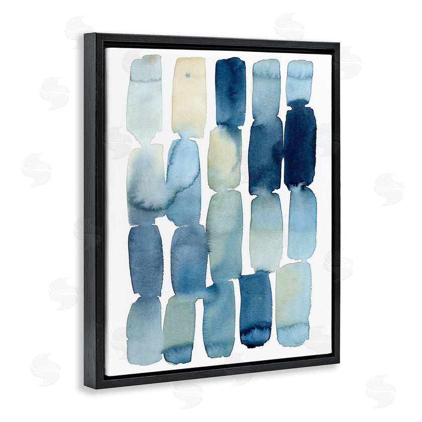 Grace Popp | Beach Inspired Abstraction Watercolor Block Shapes