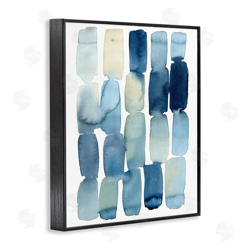 Grace Popp | Beach Inspired Abstraction Watercolor Block Shapes