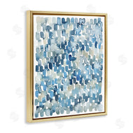Grace Popp | Coastal Tile Abstract Soft Blue Beige Shapes