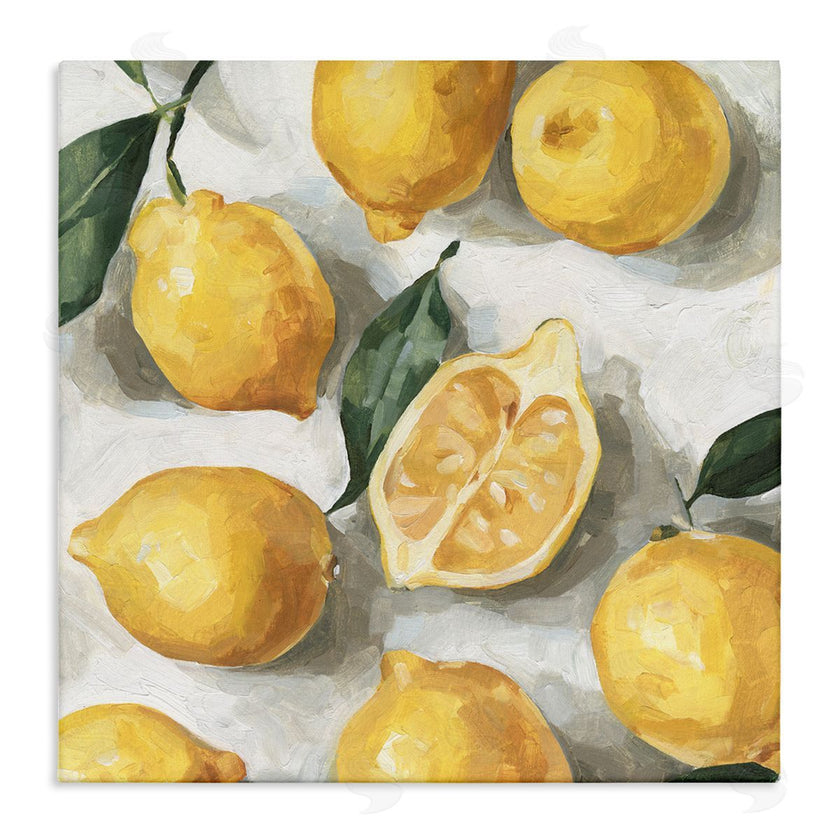 Emma Caroline | Citrus Lemons Over White