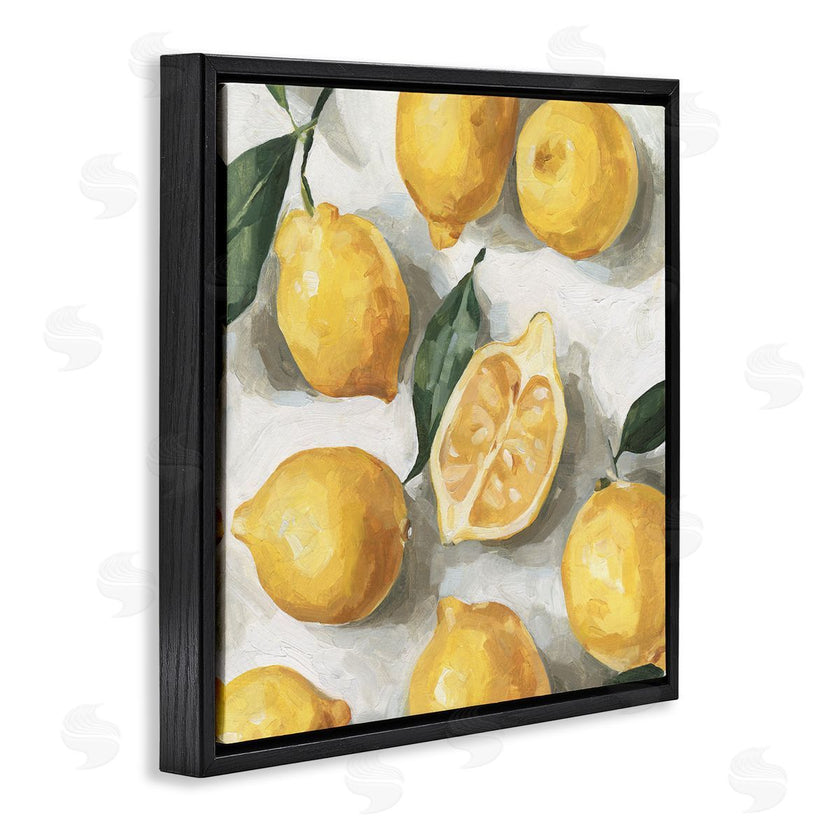 Emma Caroline | Citrus Lemons Over White