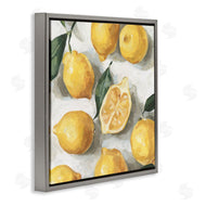 Emma Caroline | Citrus Lemons Over White